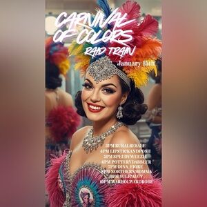 Carnival of Colors Train 7PM EST